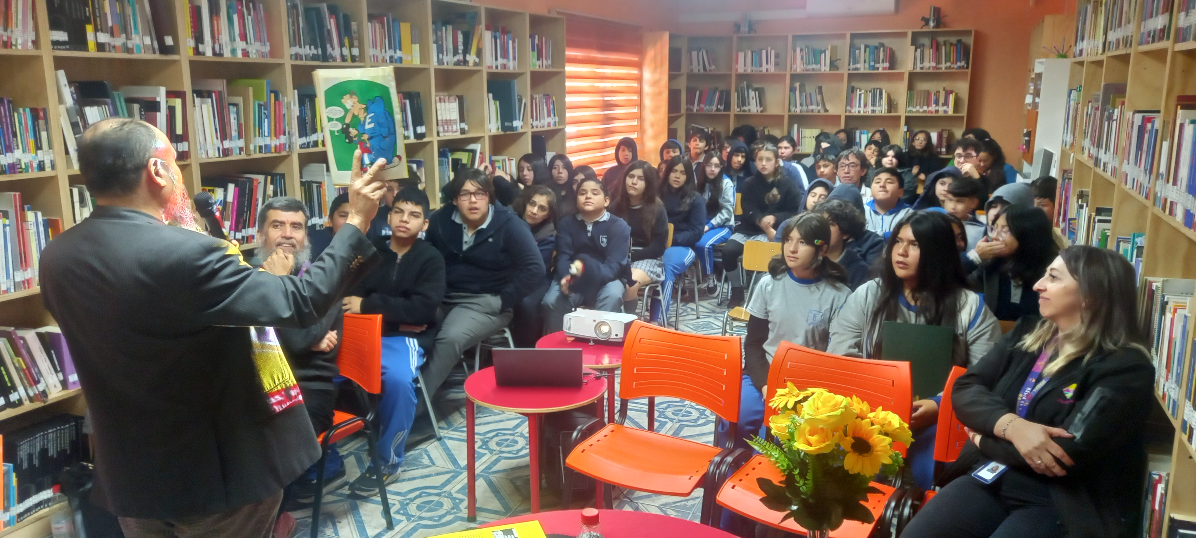 Charla de Carlos Reyes y Rodrigo Elgueta