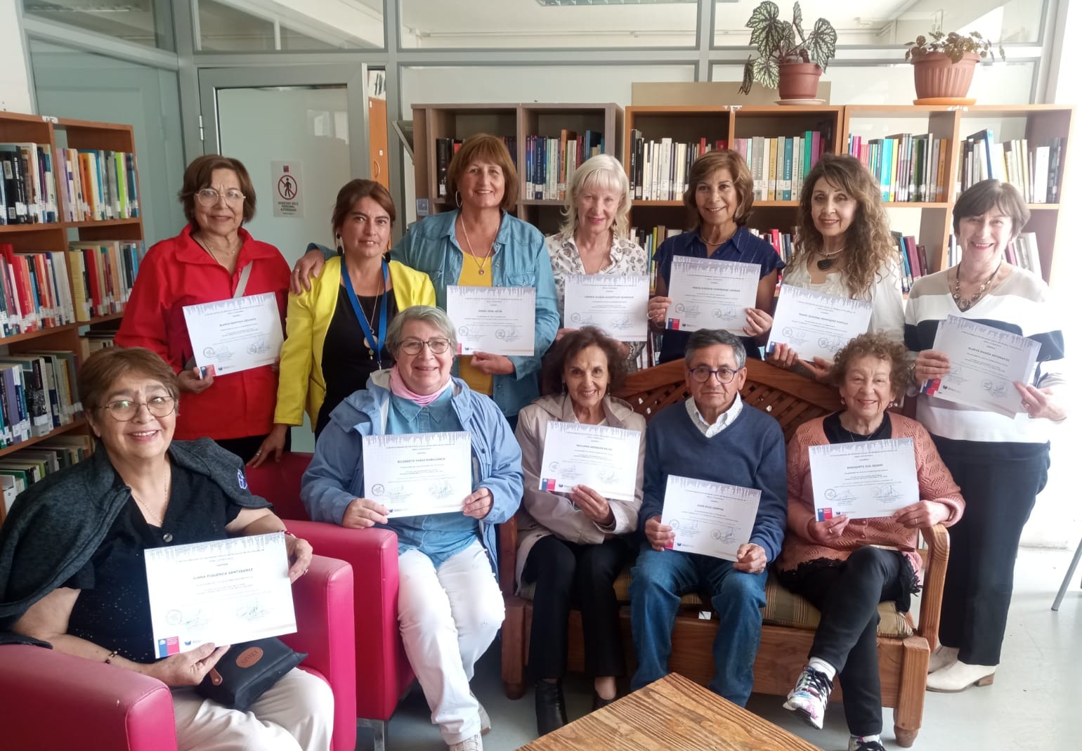 Capacitacion de personas mayores en Puerto Montt